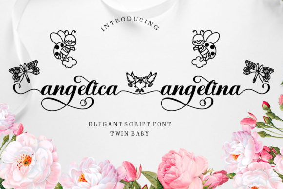 Angelica Angelina: A Playful Script Font for Campaign Creativity
