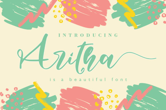 Aritha Font for Business Branding