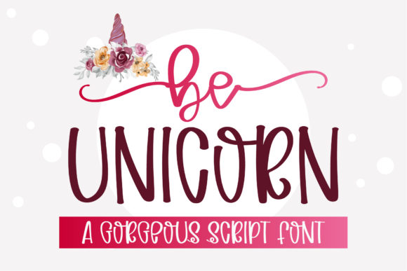 Be Unicorn: A Charming Handwritten Font for Branding Projects