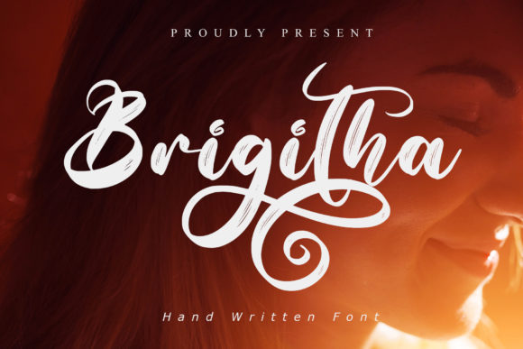 Brigitha: A Handwritten Font for Timeless Editorial Design
