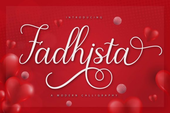 Fadhista: A Beautiful Display Font for Creative Projects