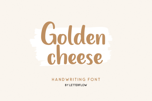 Golden Cheese: A Handwritten Font for Modern Campaigns