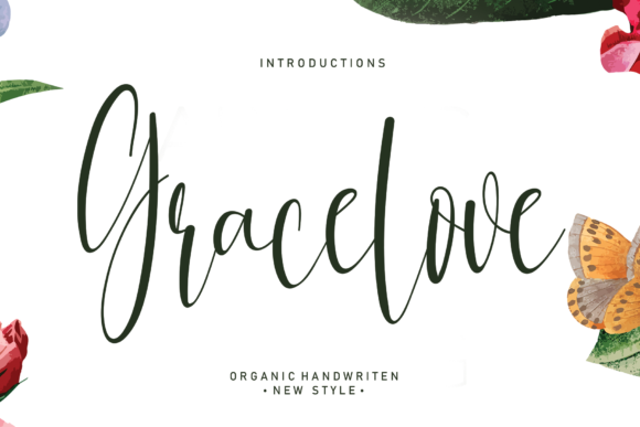 Gracelove Font for Web Design