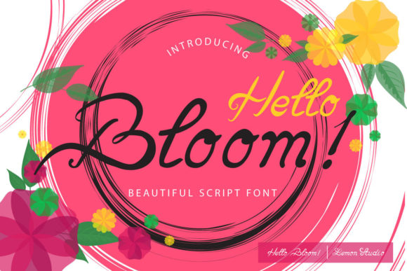 Hello Bloom Script Font Review
