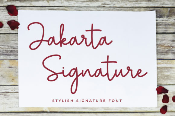 Jakarta Signature Script Font Review