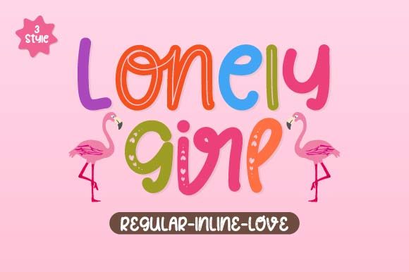Lonely Girl: A Versatile Script Font for Creative Branding
