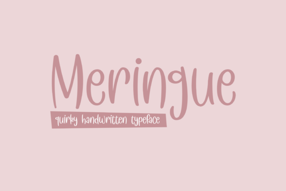 Meringue Script Font Review