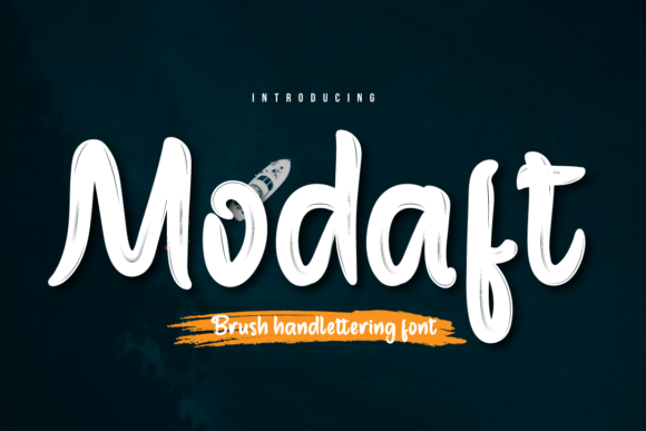 Modaft: A Handwritten Font for Creative Craft Projects