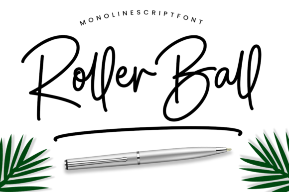 Roller Ball Font for Web Design Projects