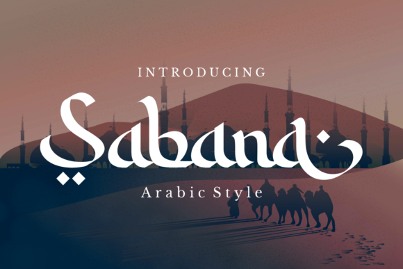 Sabana: A Luxurious Arabic Script for Web Design