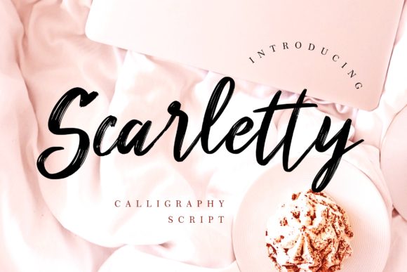 Scarletty: A Handwritten Font for Crafters and Creators