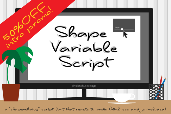 Shape Variable: A Font That Transforms Brand Visuals