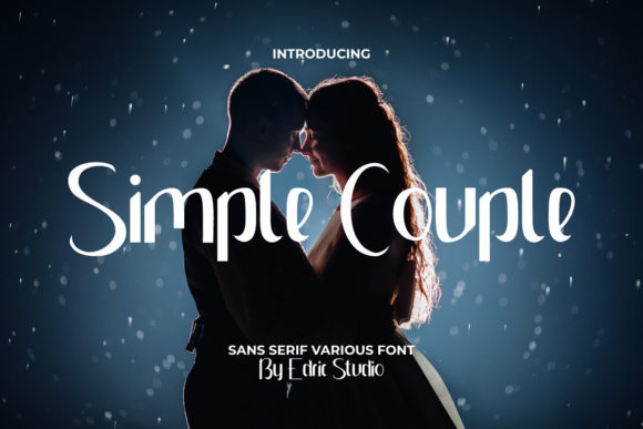 Simple Couple Font for Web and Digital Design