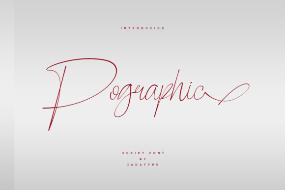 Testing Pographic for a Creative Portfolio Website